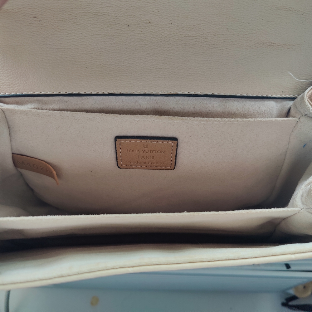 Louis Vuitton Beige Monogram Satchel - Picture 7 of 12